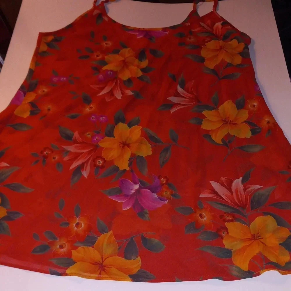 Victoria's Secret sheer floral slip dress